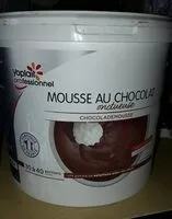 Mängden socker i Mousse lactee au chocolat