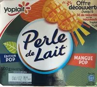 Mängden socker i Perle de lait pêche et lavande