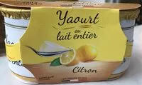 Mängden socker i Yaourt au lait entier citron