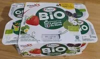 Mängden socker i Yaourt bio sucré aux fruits, aromatisé