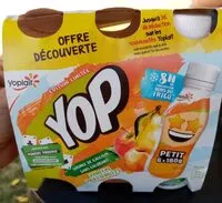 Mängden socker i Yop