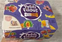 Mängden socker i Spécialité laitière sucrée aux fruits à base de Fromage Frais, aromatisée