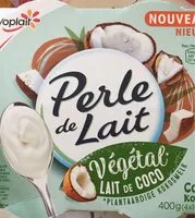 Socker och näringsämnen i Perle de lait vegetal