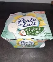 Mängden socker i Perle de lait végétal lait de coco citron