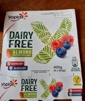 Mängden socker i Dairy free almond