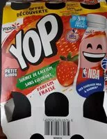 Mängden socker i Yop parfum fraise