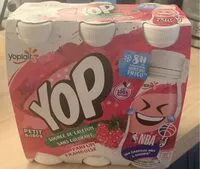 Mängden socker i Yop framboise