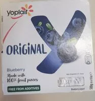 Mängden socker i Original Blueberry