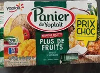 Mängden socker i Panier de yoplait