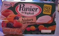 Mängden socker i Panier de Yoplait Nature sur Fruits