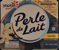 Mängden socker i Perle de lait