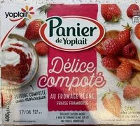 Mängden socker i Panier de yoplait délice compoté