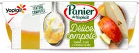Mängden socker i Délice comporté Pomme Poire 4 x 100 g