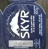 Mängden socker i Skyr nature 2 x (4 x 100 g)
