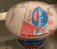 Mängden socker i Creme fraiche entière