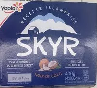 Mängden socker i Skyr noix de coco