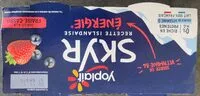 Mängden socker i Skyr énergie Fraise-cassis