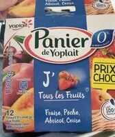 Mängden socker i Panier de yoplait 0%