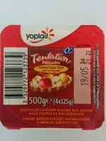 Mängden socker i Tentation Pâtissière Pomme façon Tatin (0% MG)