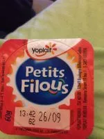 Mängden socker i Petits filou