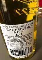 Mängden socker i Huile d'olive vierge extra Haute Provence AOP