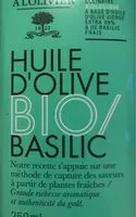 Mängden socker i Huile d'olive bio