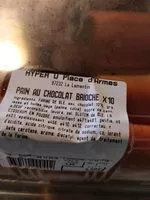 Mängden socker i Pain au chocolat brioche