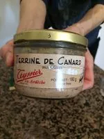 Mängden socker i Terrine de canard aux olives