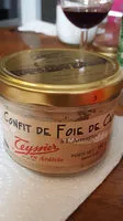Mängden socker i Confit de foie de canard a l'armagnac TEYSSIER