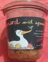 Mängden socker i Canard Miel Agrumes