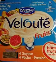 Mängden socker i Velouté Fruix