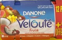 Mängden socker i Velouté Fruix