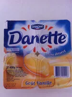 Mängden socker i Danette Vanille