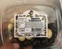 Mängden socker i Amandes "3 chocolats"