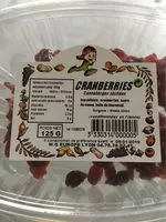 Mängden socker i Cranberries