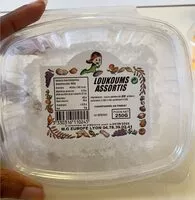 Mängden socker i Loukoums assortis