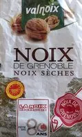 Mängden socker i Noix de Grenoble sèches