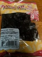 Mängden socker i Pruneaux d'Agen