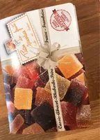 Mängden socker i Pates de fruits