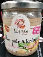 Mängden socker i Pâte à tartiner aux noisettes et au chocolat blanc