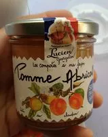 Mängden socker i Compote pommes abricots