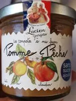 Mängden socker i Purée Pomme Pêche