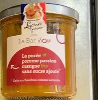 Mängden socker i Pureée pomme passion mangue bio