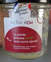 Mängden socker i La purée de pomme bio