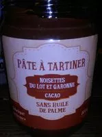 Mängden socker i Pâte à tartiner