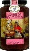 Mängden socker i Confiture Pétales De Roses, 300 Grammes, Marque Georgelin