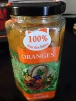 Mängden socker i Orange cuit au chaudron