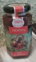Mängden socker i Fraise cuite au chaudron