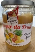 Mängden socker i Compote pomme ananas