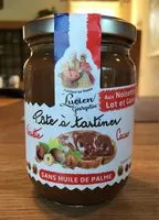 Mängden socker i Pâte à tartiner cacao noisettes